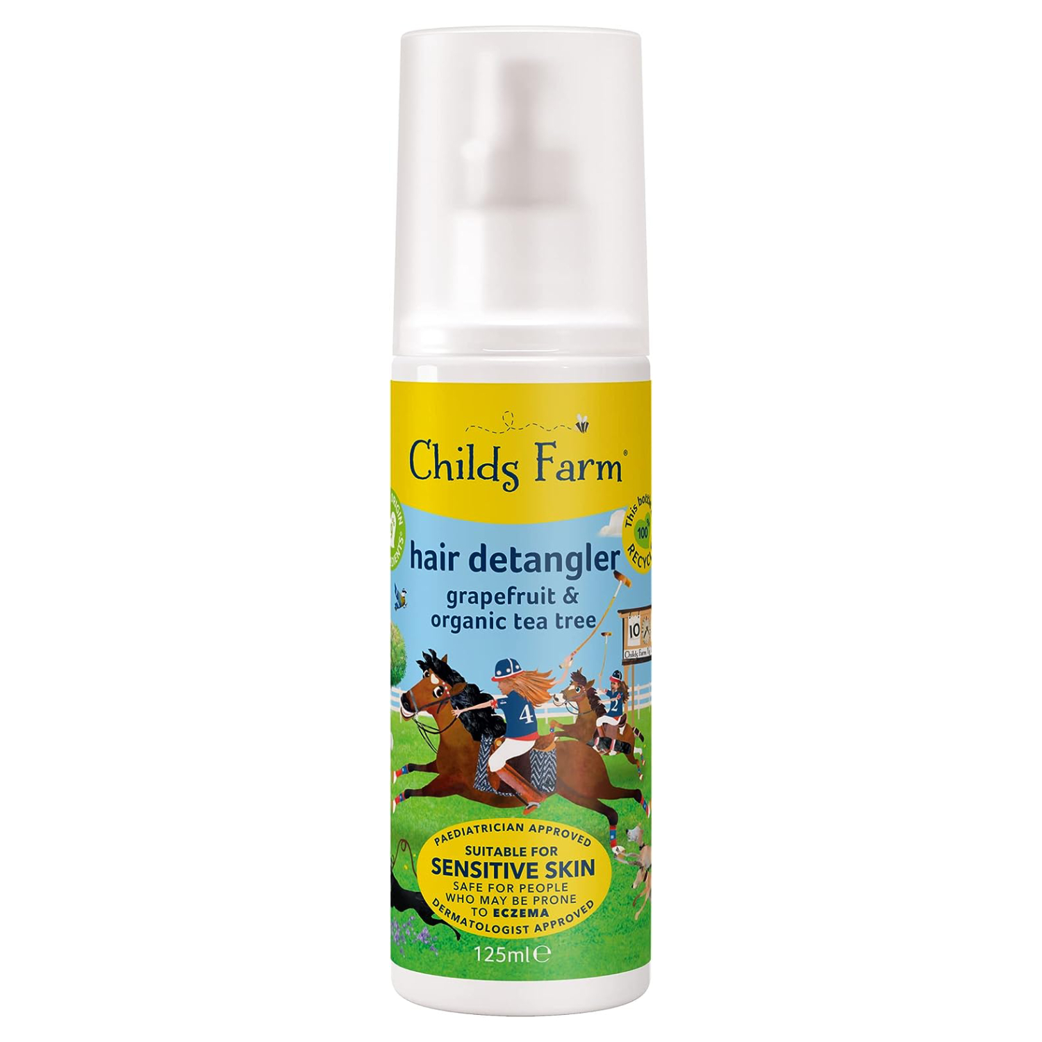 Childs Farm Hair Detangler Spray With Grapefruit & Organic Tea Tree 125ml 