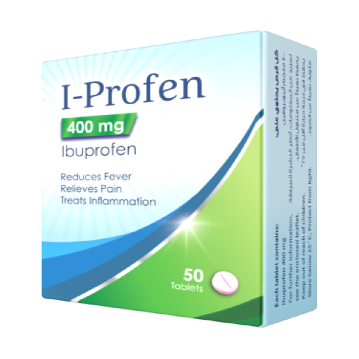 I - Profen - 400 mg Film Coated Tablets 50'S