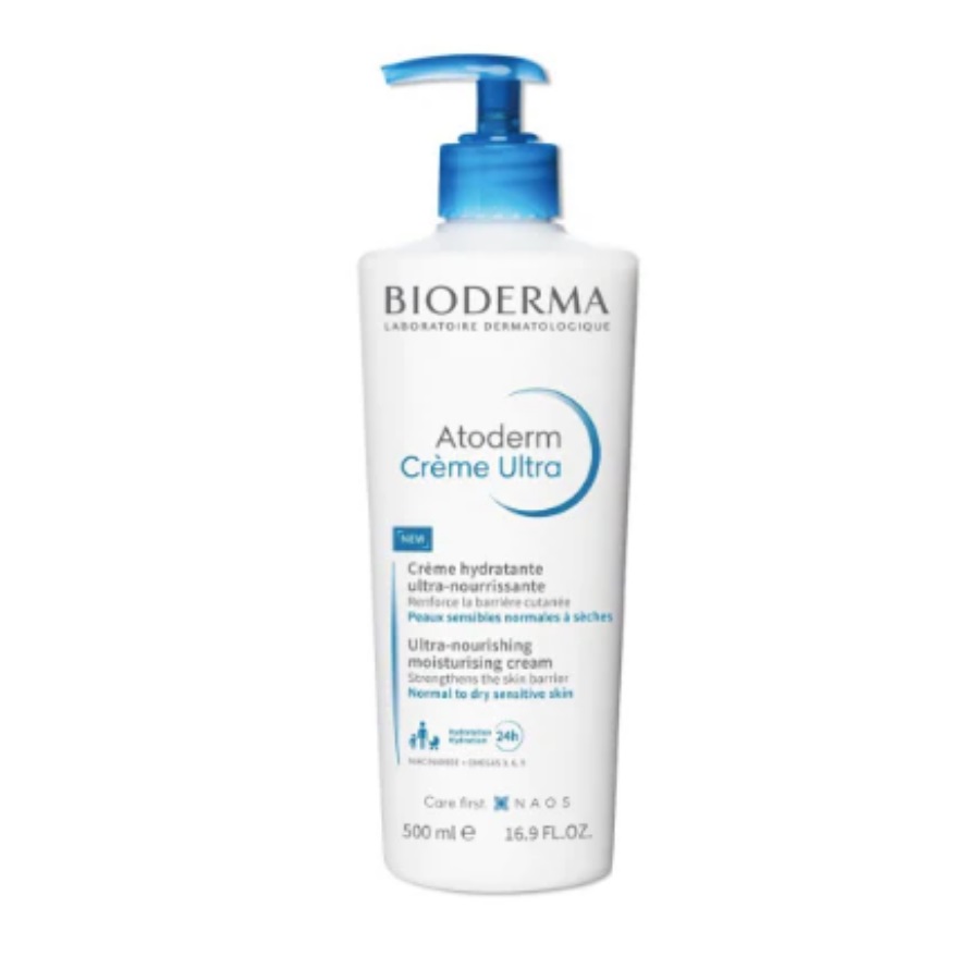 Bioderma Atoderm Ultra Nourishing Moisturising Cream 500ml