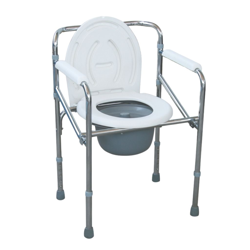 Product Image for Wolaid Folding Commode Chair Without Wheel
