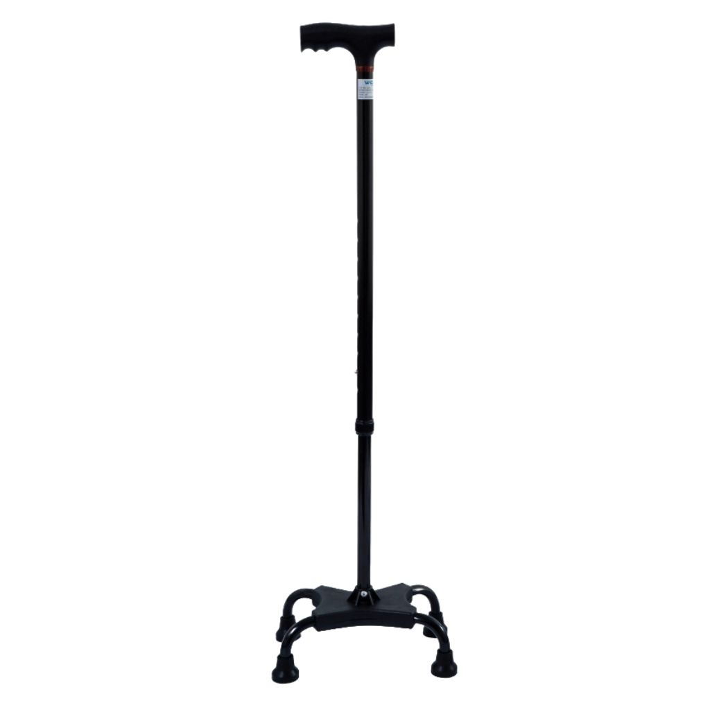 Product Image for Wolaid Aluminum Quad Walking Stick 4 Leg