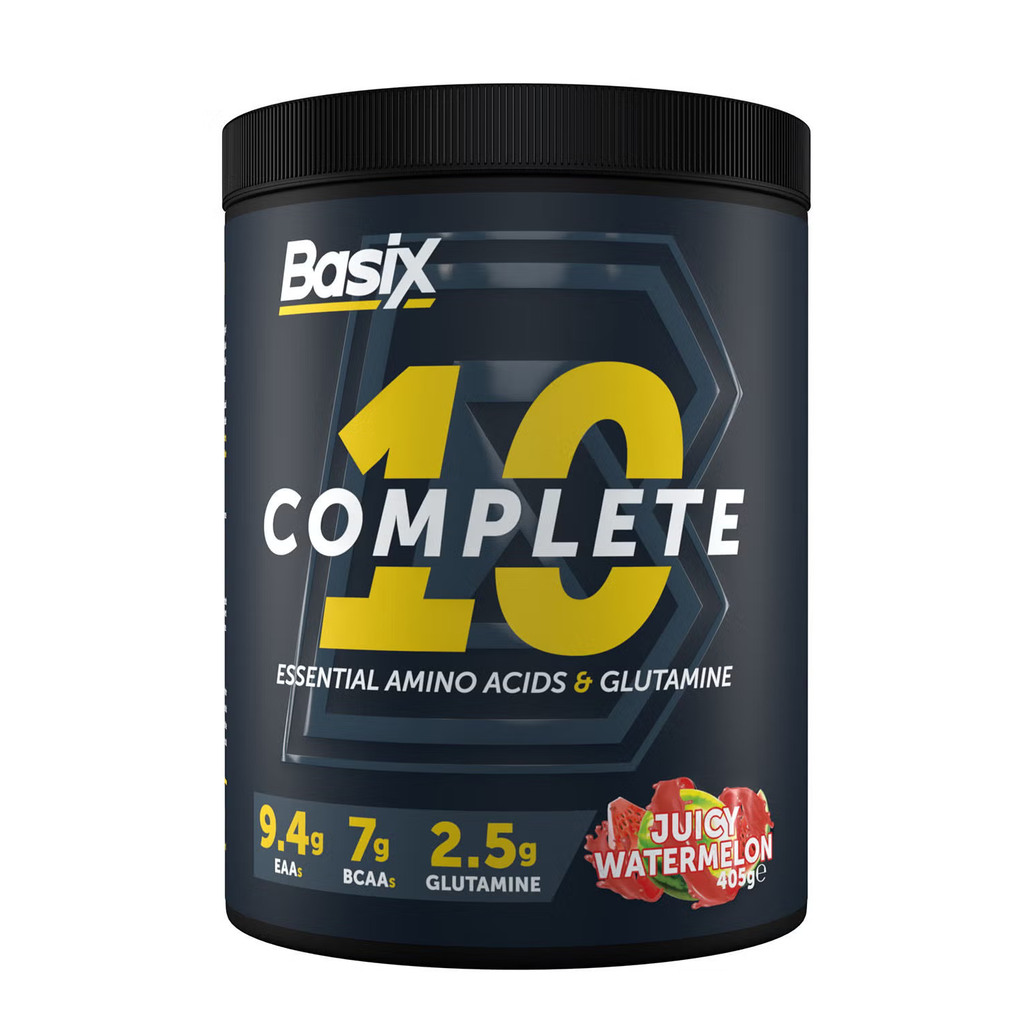 Basix Complete 10 EAAs, BCAA & Glutamine, Juicy Watermelon 405g