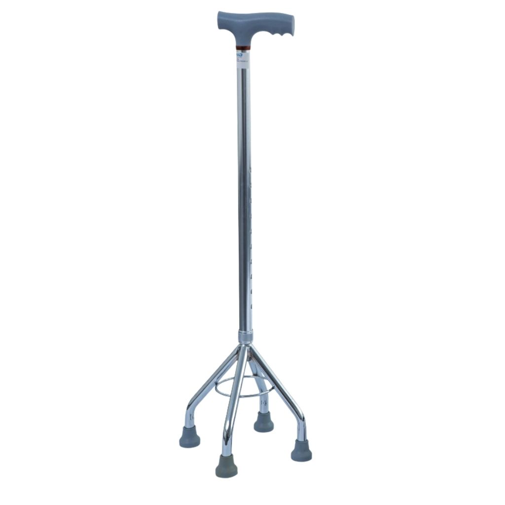 Product Image for Wolaid Adjustable Aluminum Quad Cane (4 Leg)