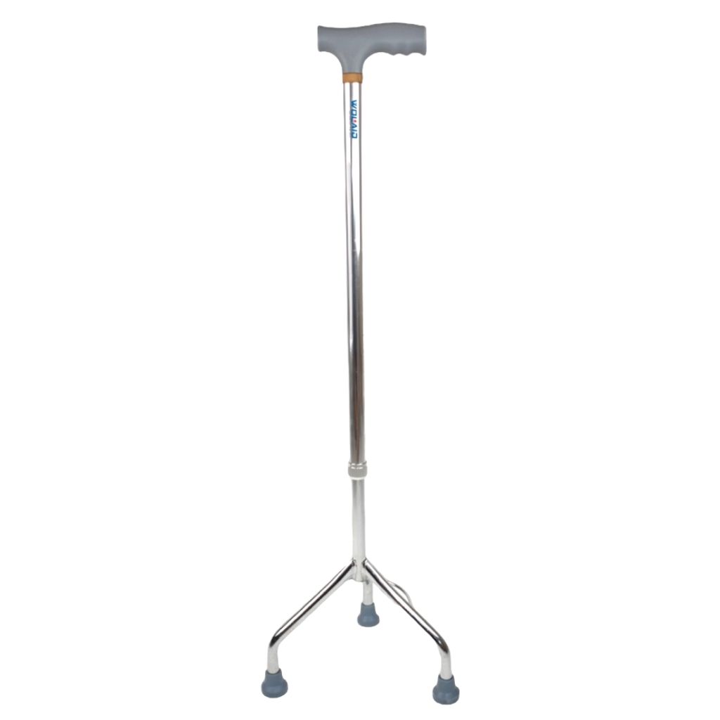 Product Image for Wolaid Adjustable Aluminum Quad Cane (3 Leg)