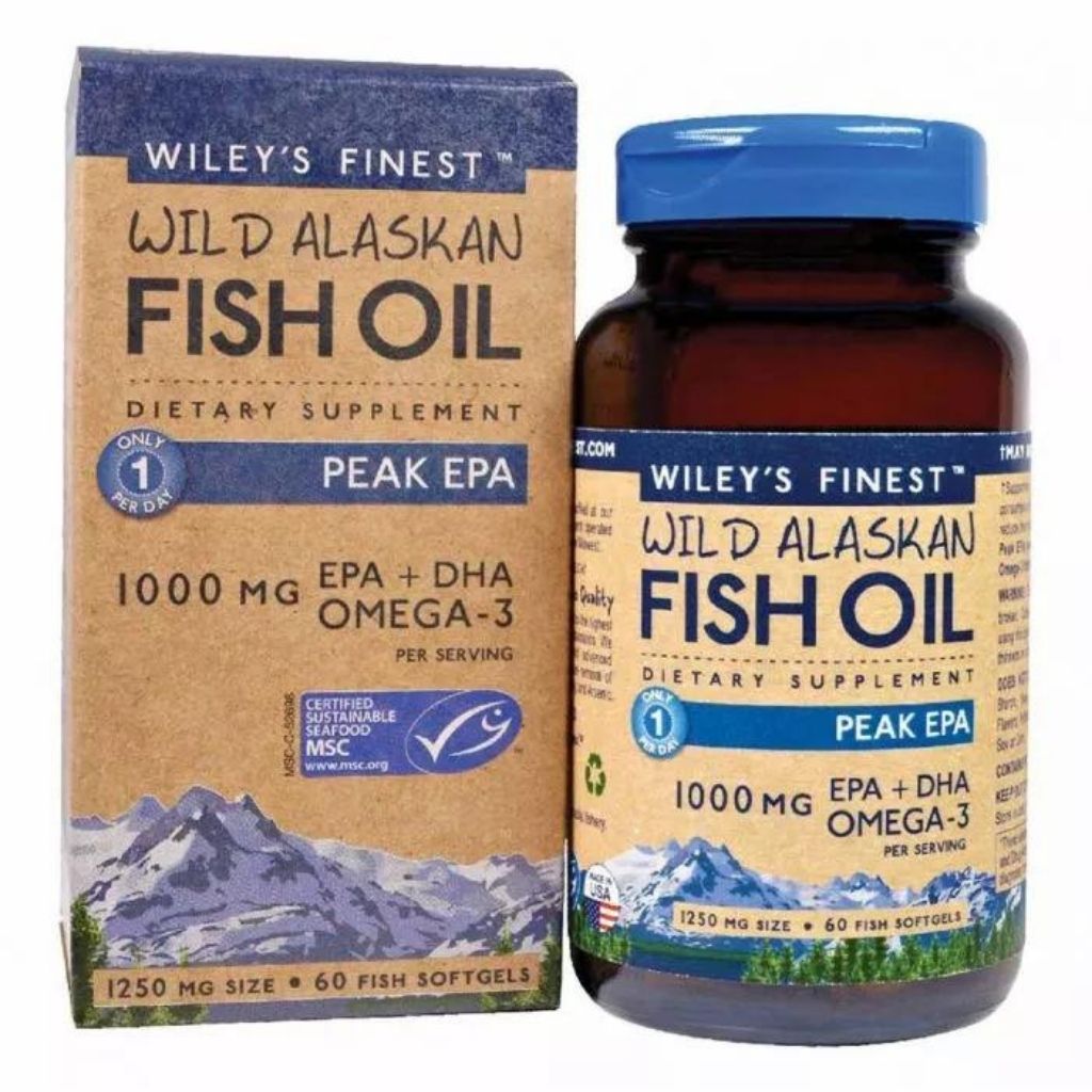 Wiley's Finest Peak Epa Softgel 60'S