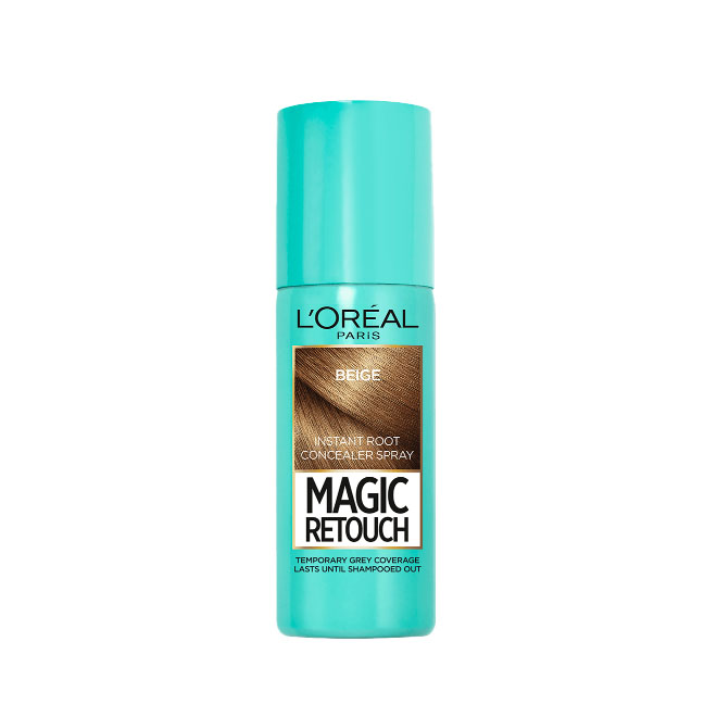 L'Oreal Paris Magic Retouch Instant Root Concealer Spray, 4 Beige