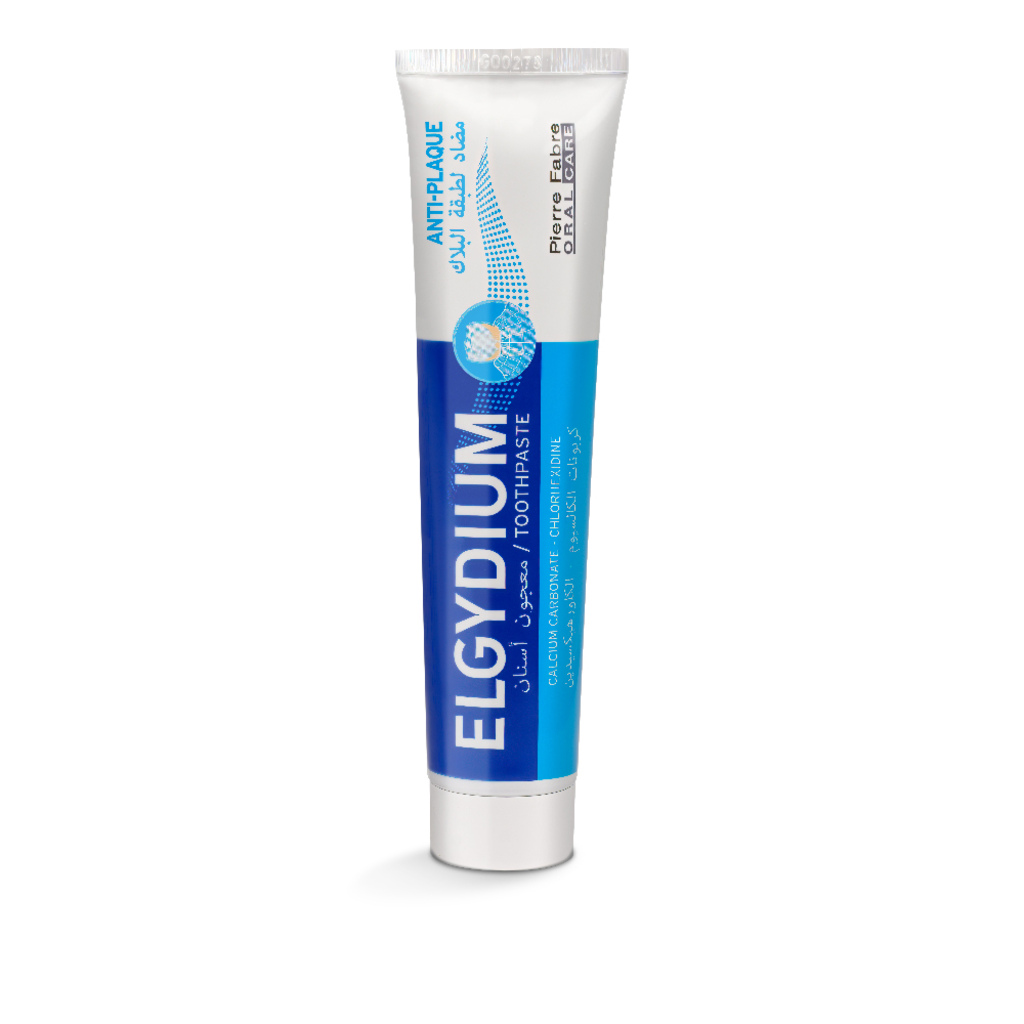 Elgydium Anti Plaque Toothpaste With Chlorhexidine, Mint Flavoured 75ml