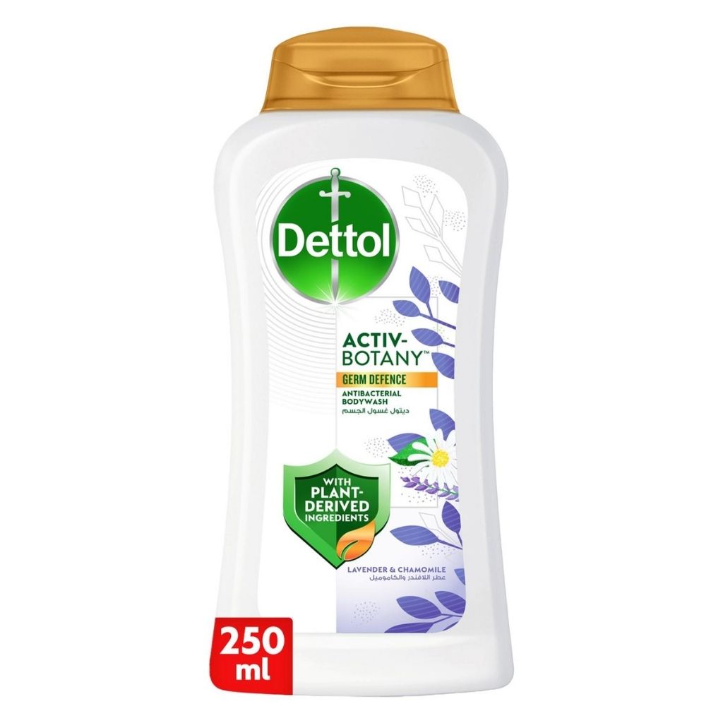 Dettol Activ-Botany Shower Gel & Body Wash, Lavender & Chamomile Scent, 250ml