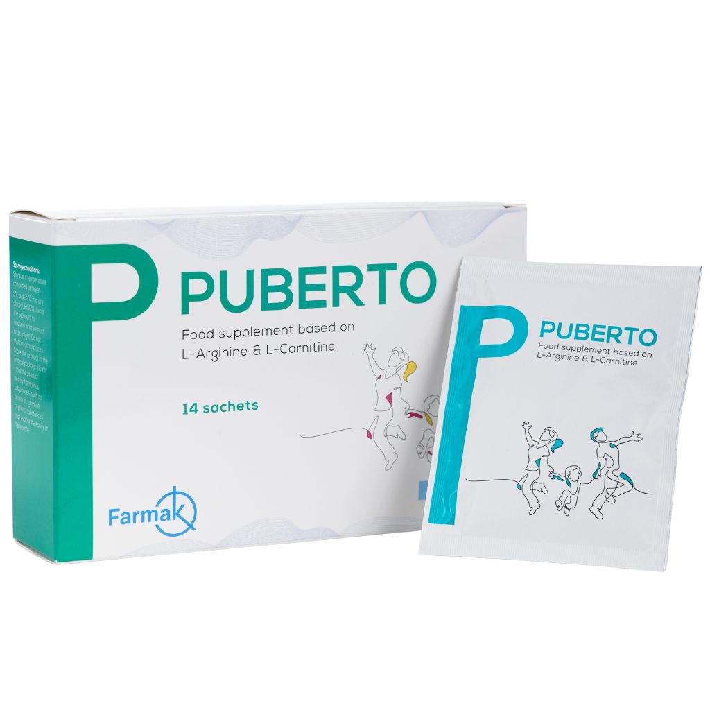Puberto L-Arginine & L-Carnitine Male Fertility Supplement Sachets, Pack of 14's