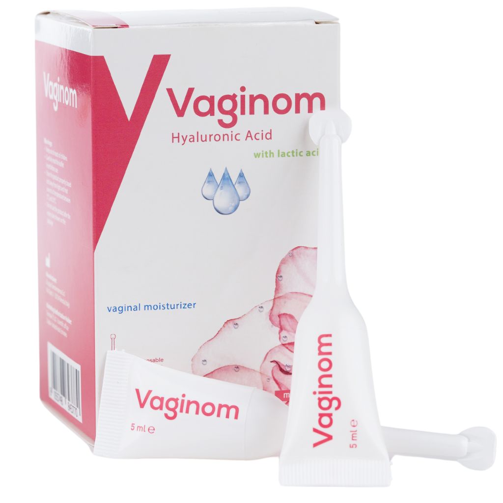 Vaginom Vaginal Moisturiser Gel With Hyaluronic Acid & Lactic Acid, 5ml Single-Dose Tube, Pack of 10's