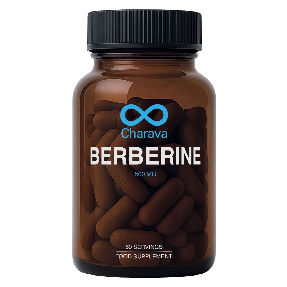 Charava Berberine 500mg Capsules, Pack of 60's
