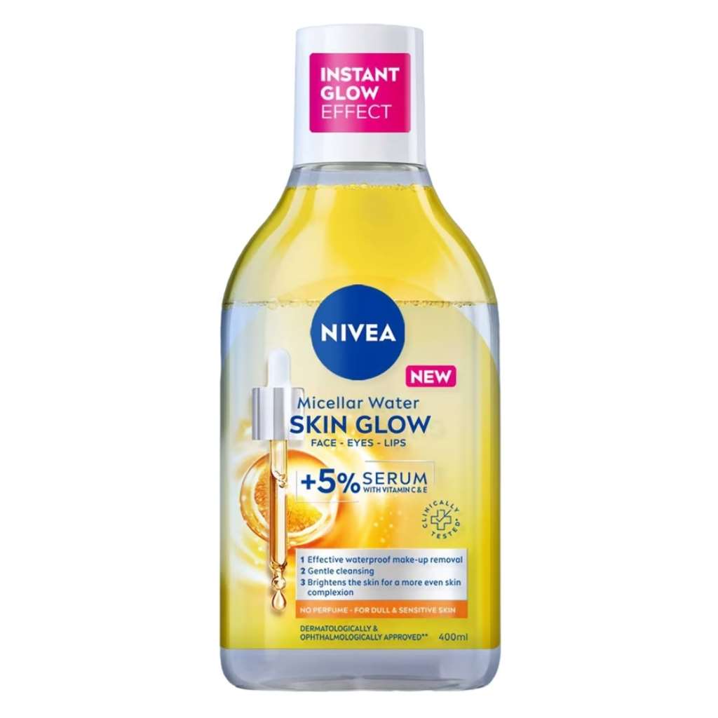 Nivea Skin Glow Serum Infused Brightening Micellar Water Make Up Remover 400ml