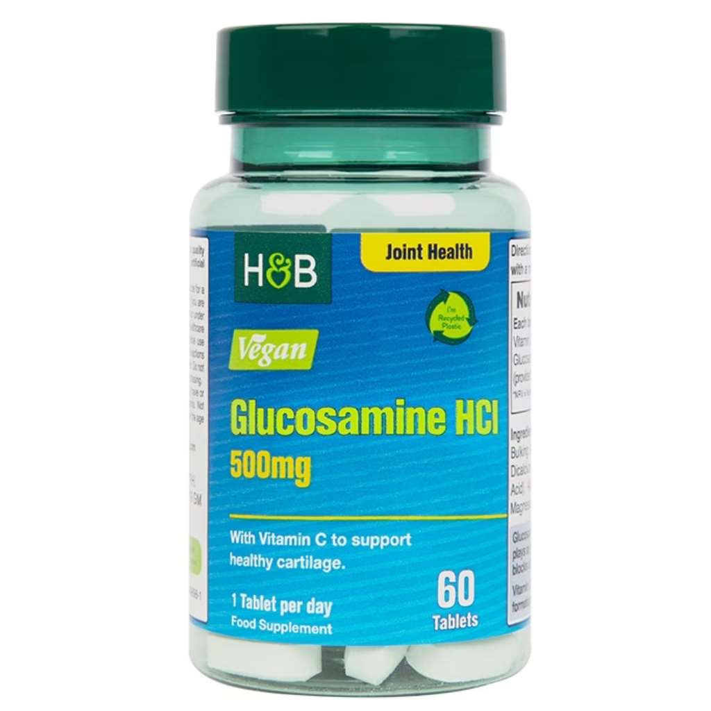 Holland & Barrett Vegan Glucosamine 500mg 60 Tablets