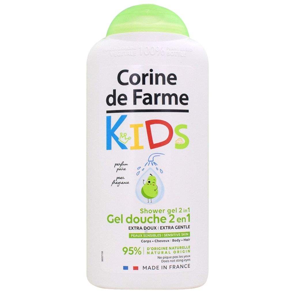 Corine de Farme 2 In 1 Hair & Body Shower Gel, Pear 300ml