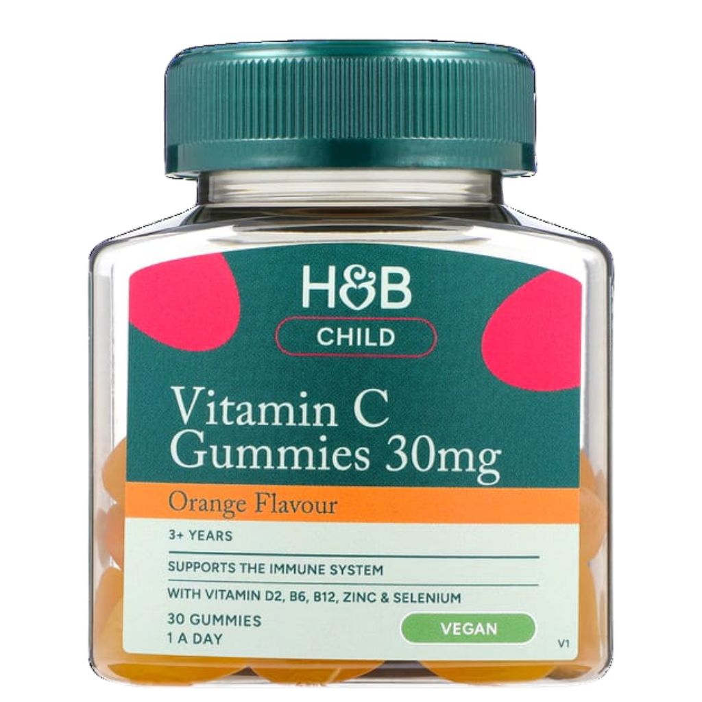 H&B Kids Vitamin C Immune Support Orange Gummies 30S