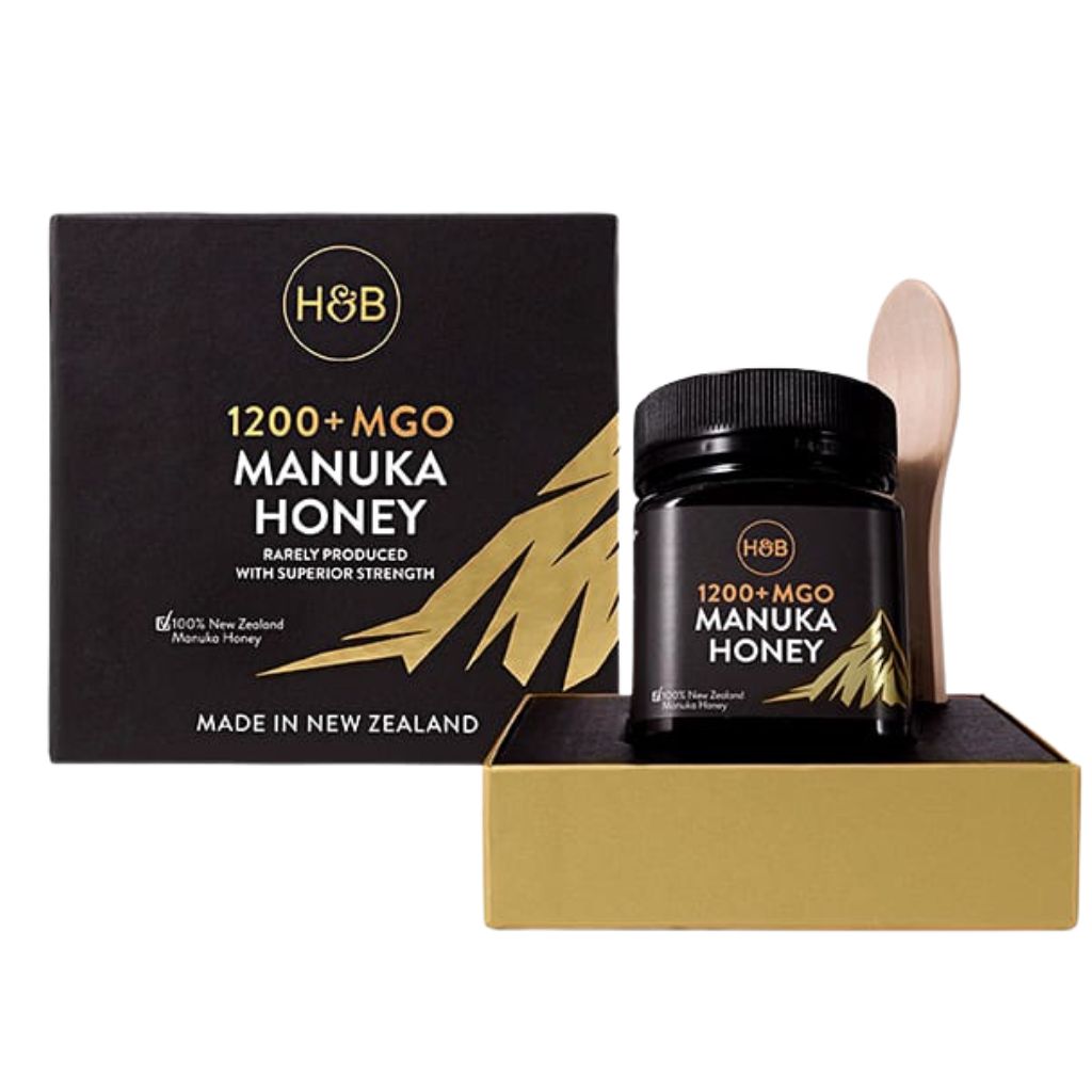 H&B Manuka Honey MGO 1200+ Box 250g