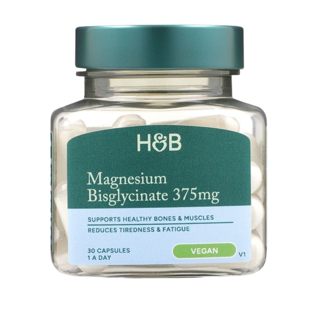 H&B Magnesium Bisglycinate 375Mg Cap 30S