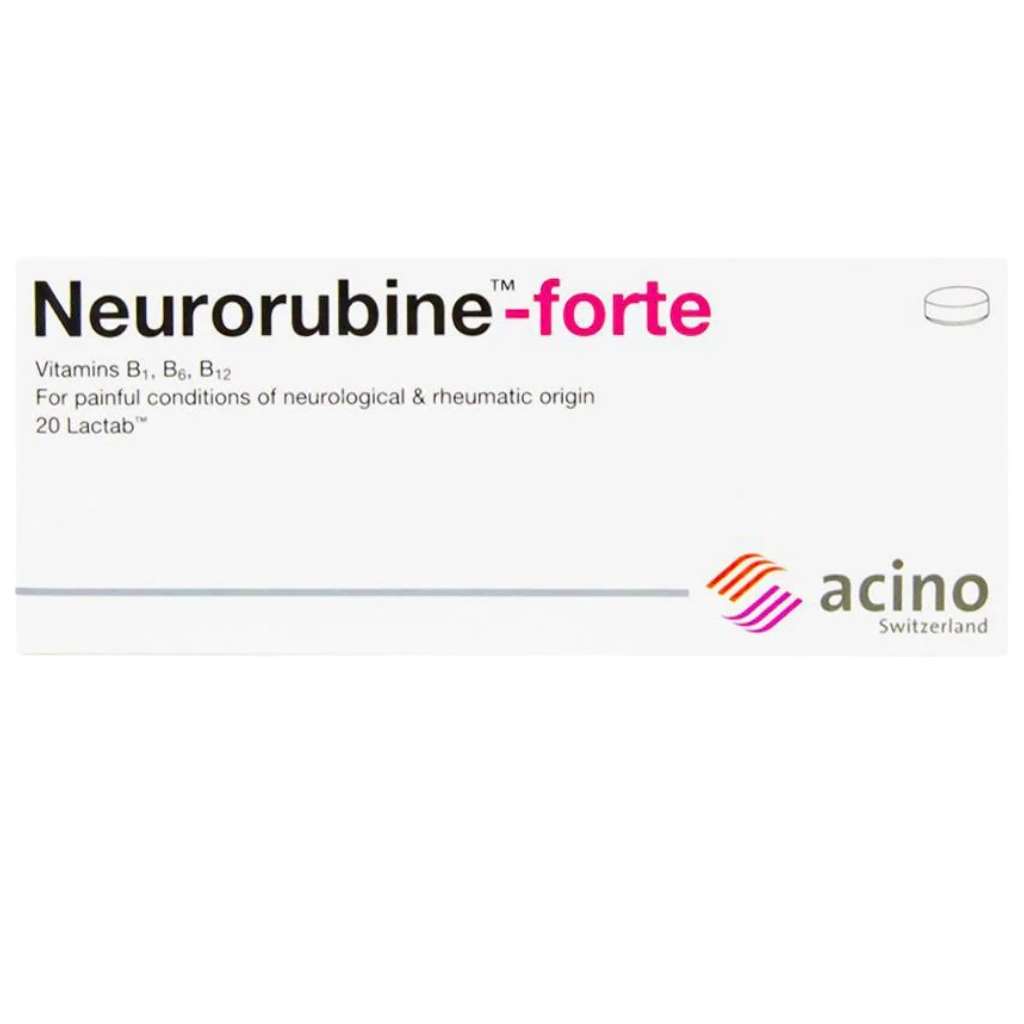 Neurorubine-Forte B Complex Vitamin Supplement, Pack of 20's