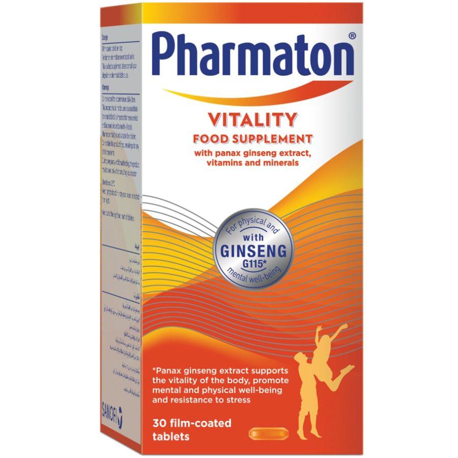 Back Image for Pharmaton Capsules 30's