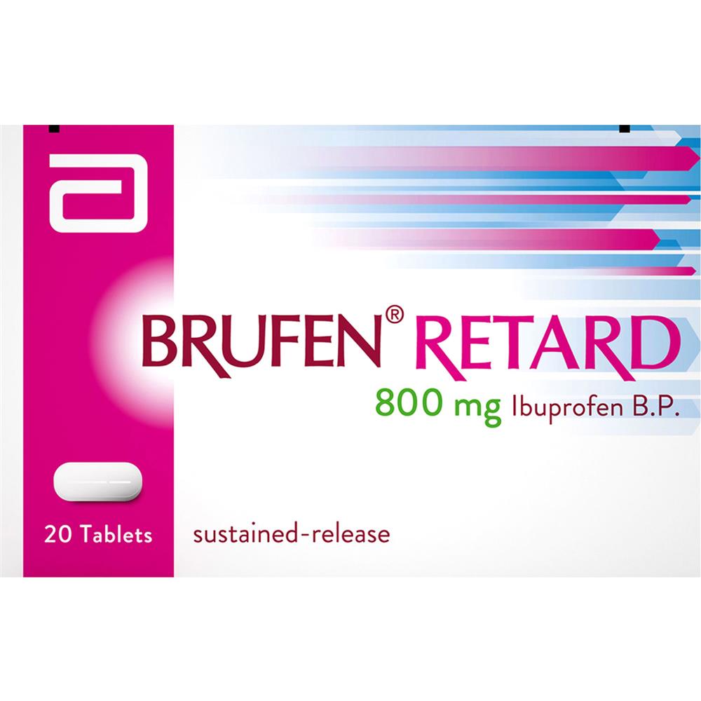 Back Image for Brufen Retard 800mg Tablets 20's