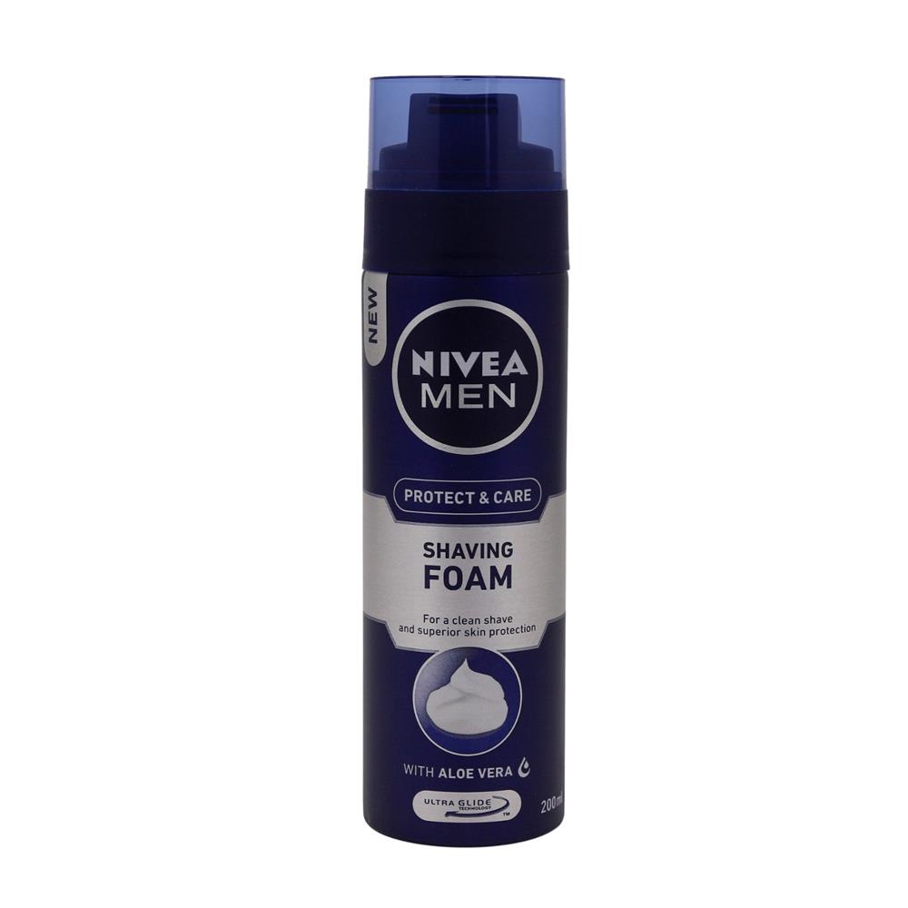 Back Image for Nivea Protecting Shaving Foam 200ml