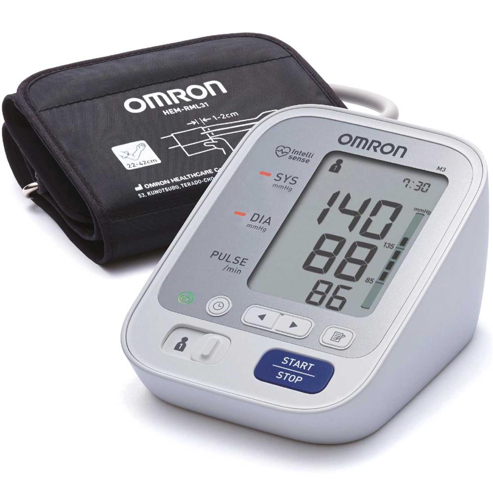 Back Image for Omron M3 Automatic Upper Arm Blood Pressure Monitor 