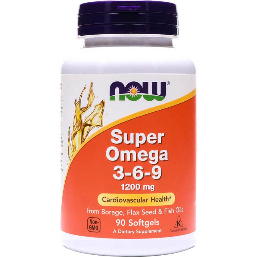 Back Image for Now Super Omega 3-6-9 1200mg 90's