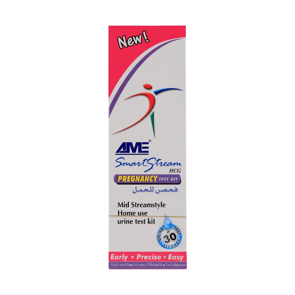 Back Image for AME SmartStream HCG Pregnancy Test Strip