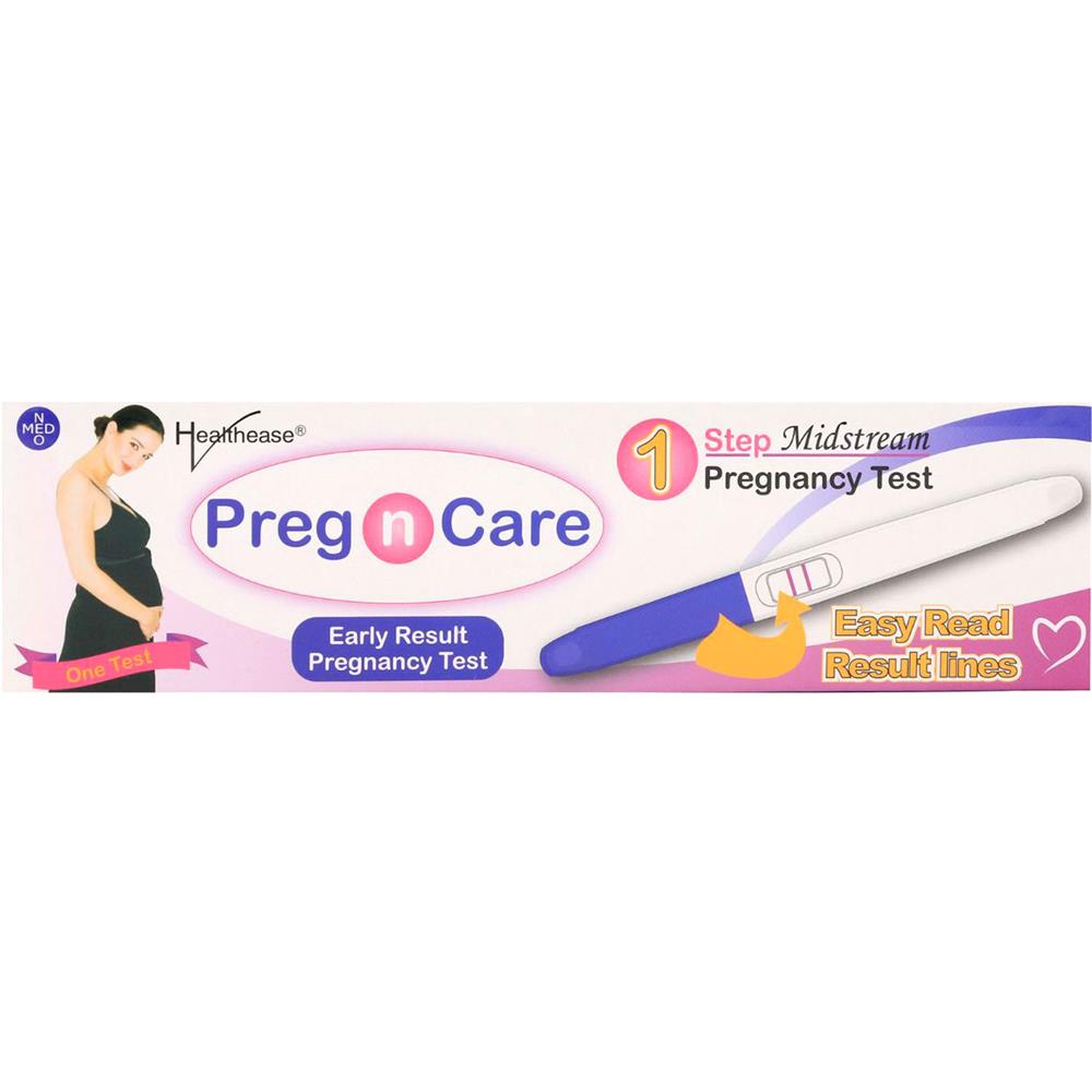 Back Image for Preg N Care Midstream Pregnancy Test