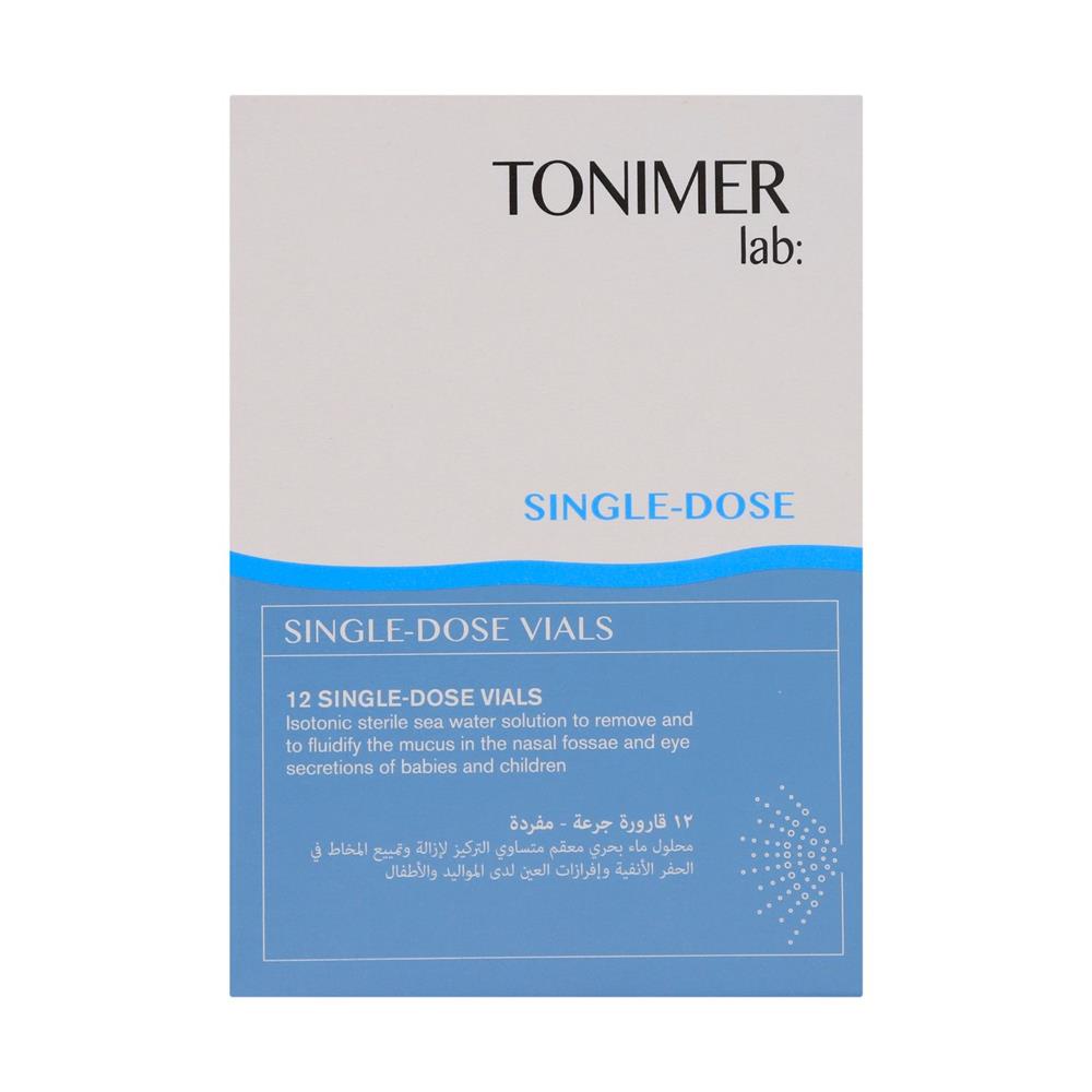 Back Image for Tonimer Lab Single Dose 5ml Vials 12's