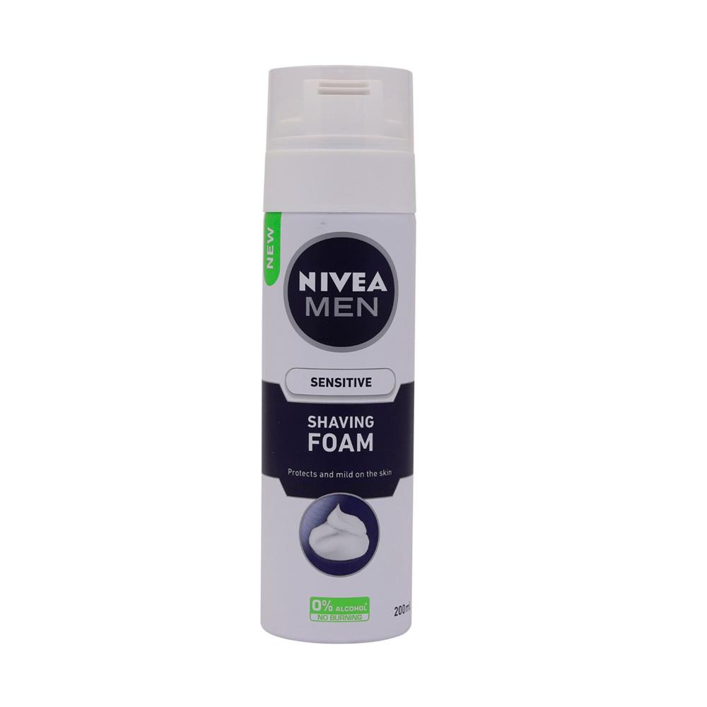 Back Image for Nivea Sensitive Shaving Foam 200ml