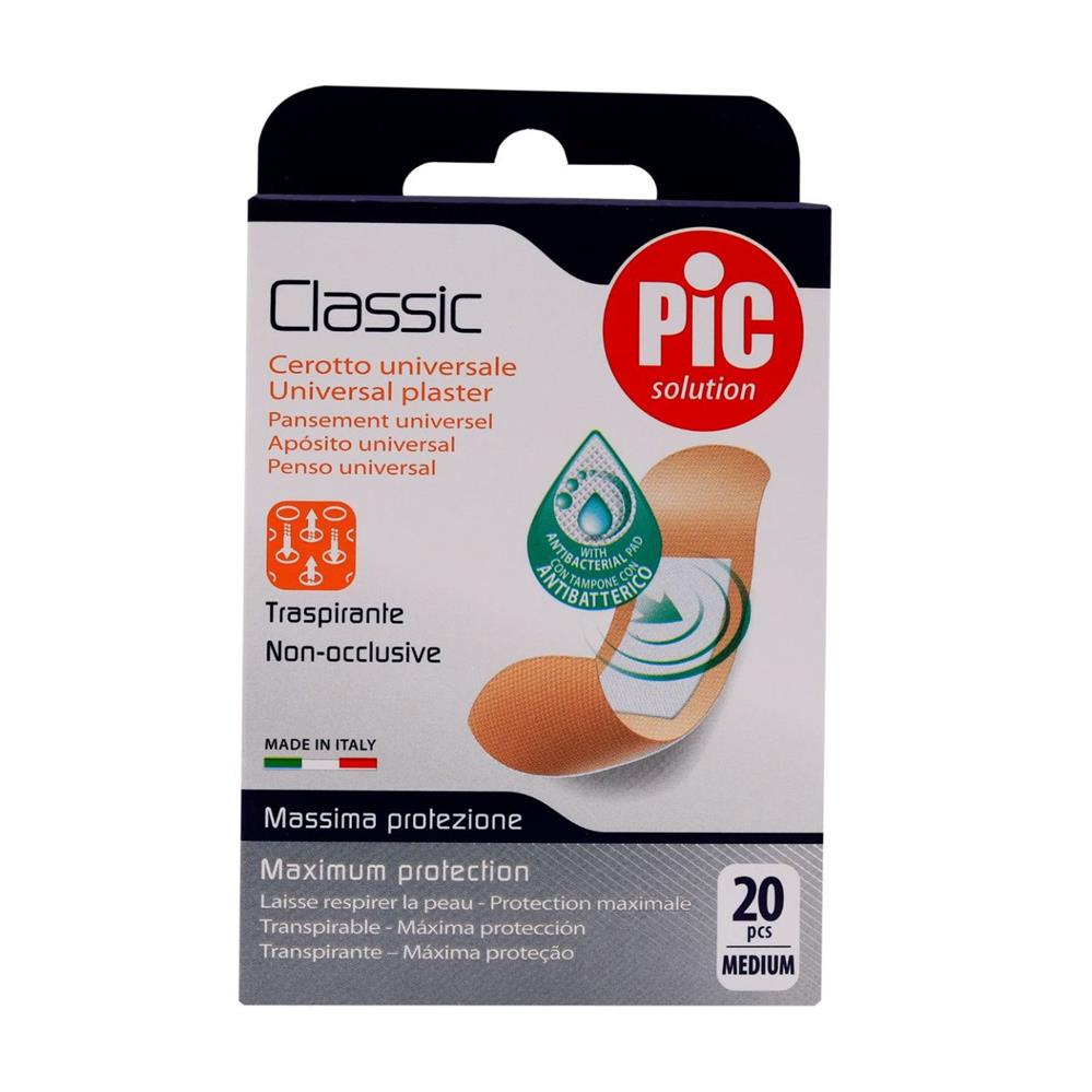 Back Image for Pic Classic Medium 19x72mm Plasters 20's