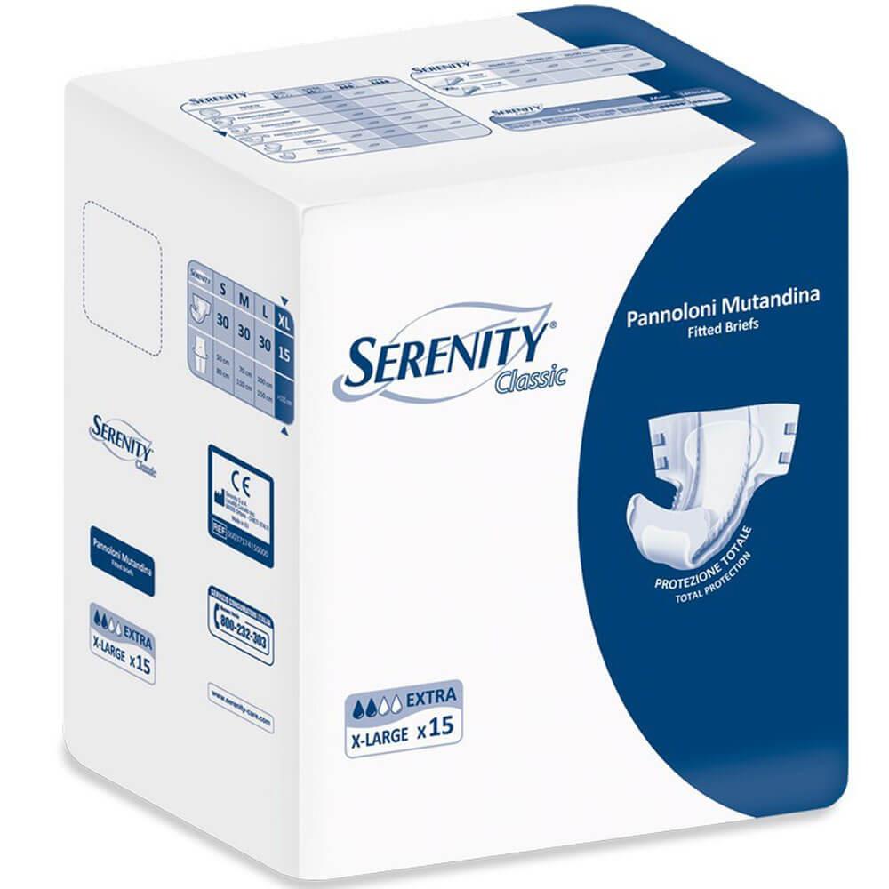 Back Image for Serenity Classic Super Adut Diapers XL 15's