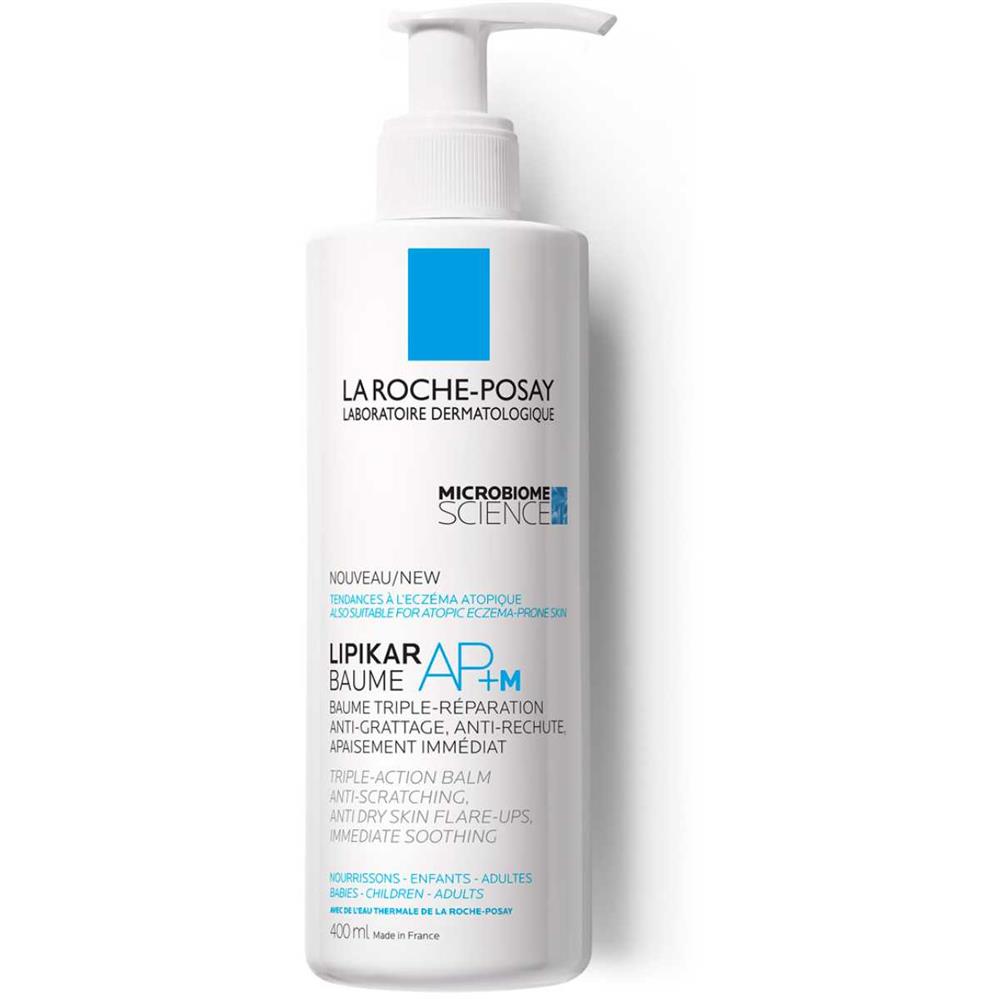 La Roche-Posay Lipikar Baume Ap+M Moisturizing For Dry And Eczema-Prone Skin 400ml