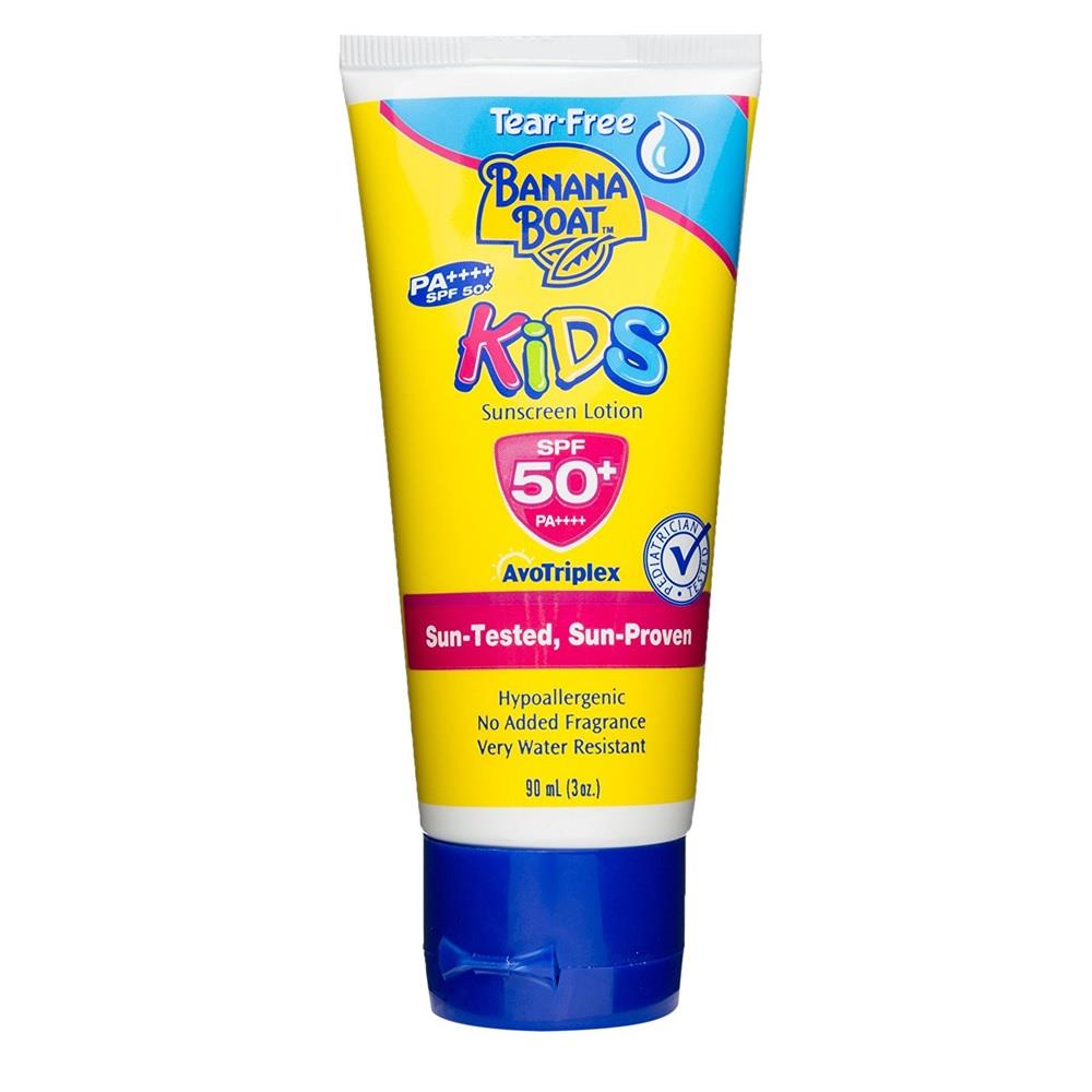 Back Image for Banana Boat Kids SPF50+ Sunscreen Lotion 90ml