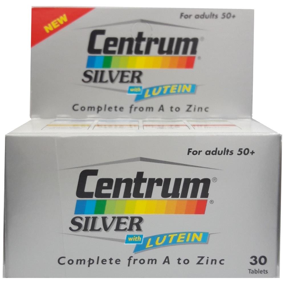 Back Image for Centrum Silver Tablets 30's