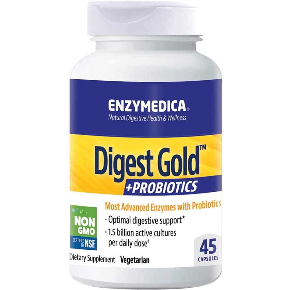 Back Image for Enzymedica Digest Gold + Probiotics Capsules 45's