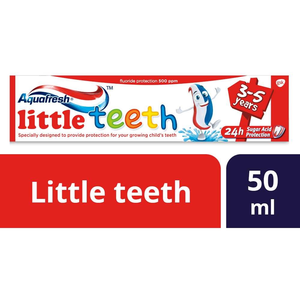 Back Image for Aquafresh Little Teeth Toothpaste 50ml
