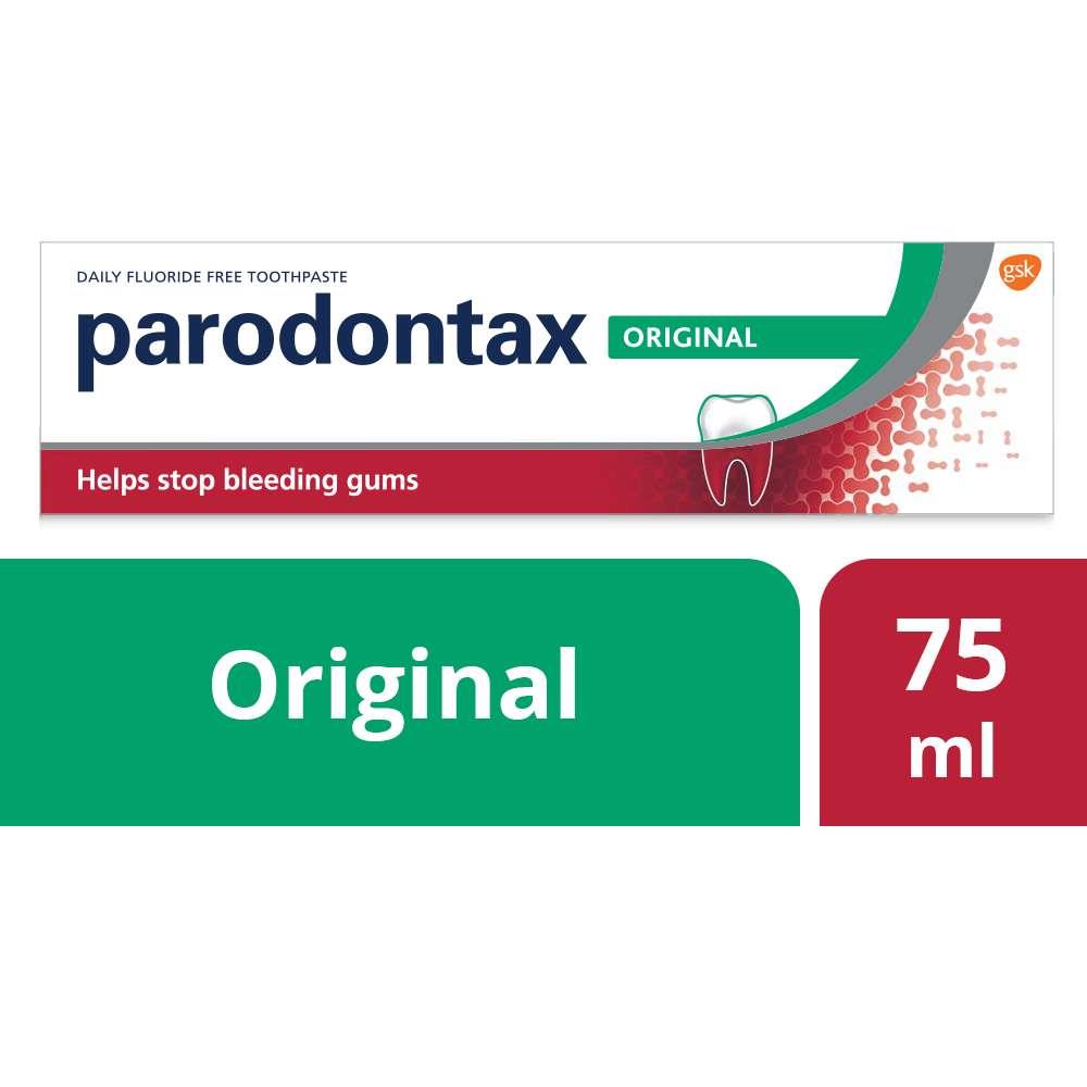 Back Image for Parodontax Original Tooth Paste 75ml