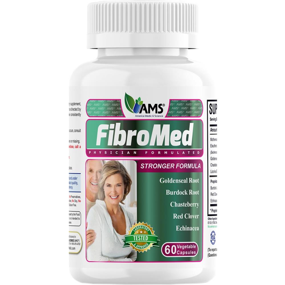 AMS Fibromed Capsules For Women's Reproductive Health, Pack of 60's