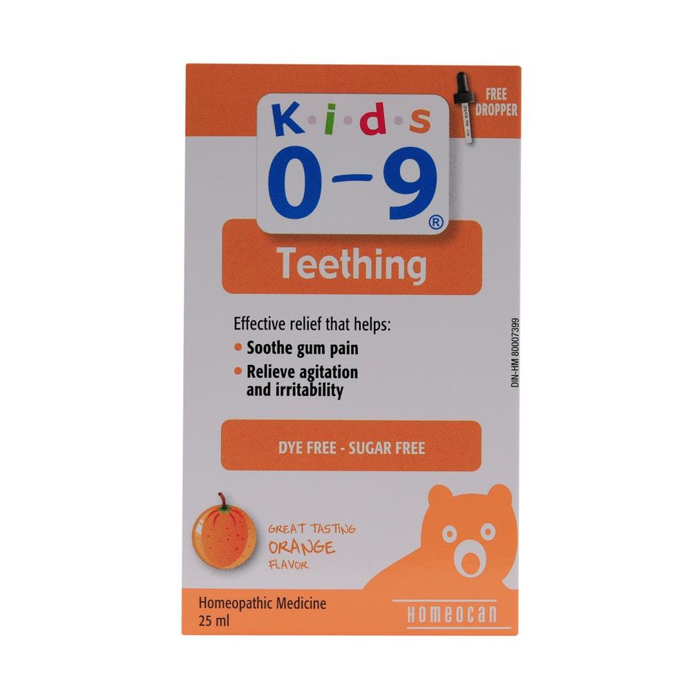 Back Image for Homeocan Kids 0-9 Teething Oral Solution 25ml