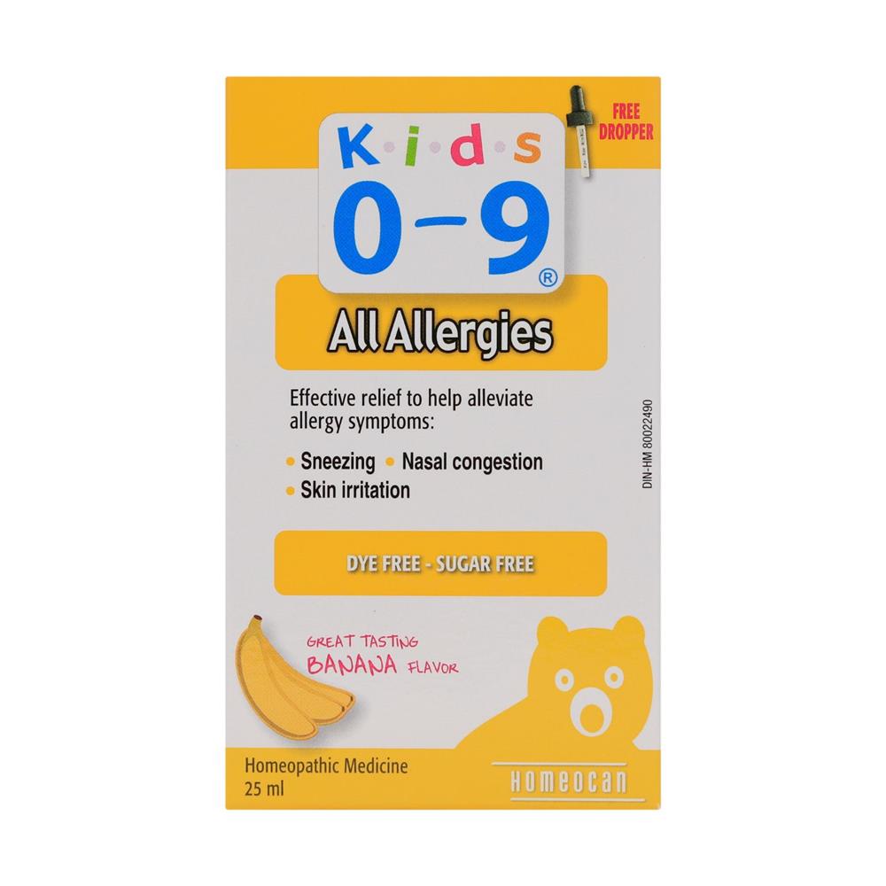 Back Image for Homeocan Kids 0-9 Allergies Oral Solution 25ml