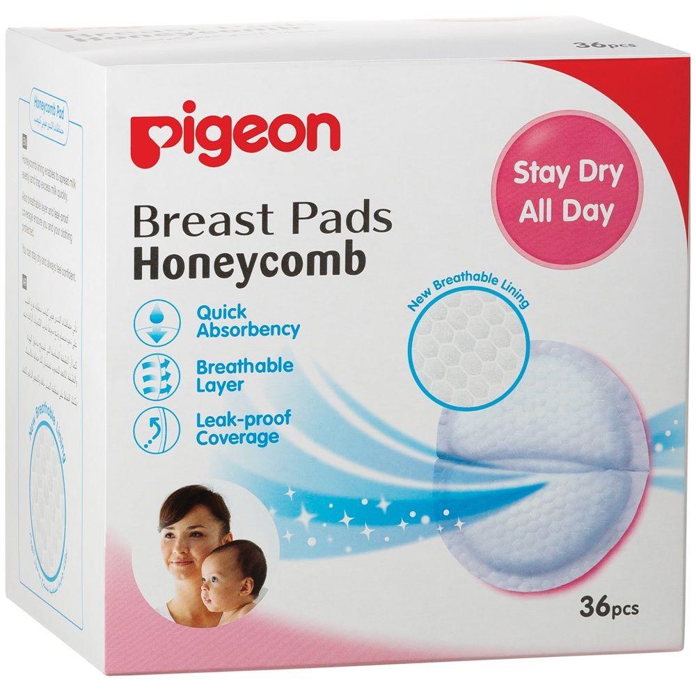 Back Image for Pigeon Honey Comb Breast Pad 36's