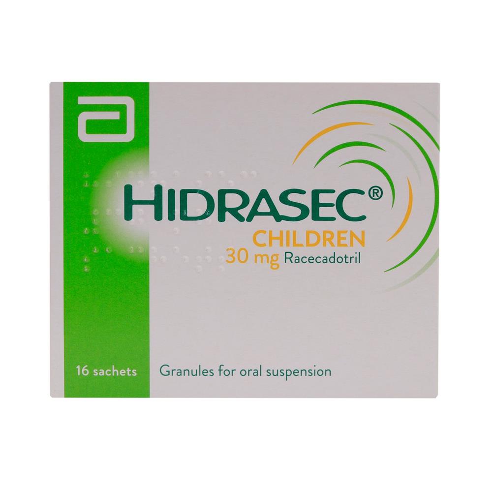 HIDRASEC CHILDREN 30MG SACHET 16S