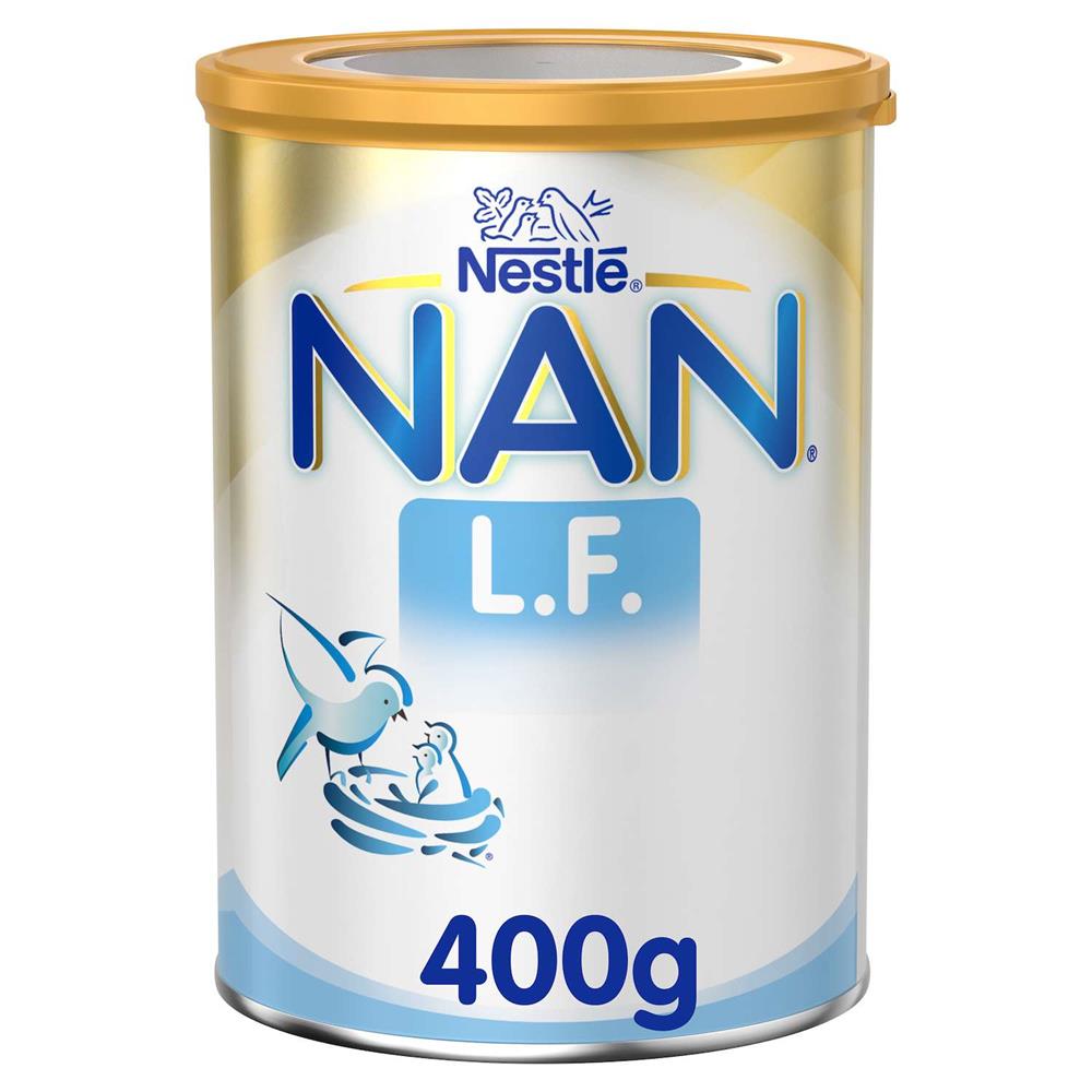 Back Image for Nestle NAN L.F. From Birth to 12 Months Lactose Free Formula Fortified with Iron 400g