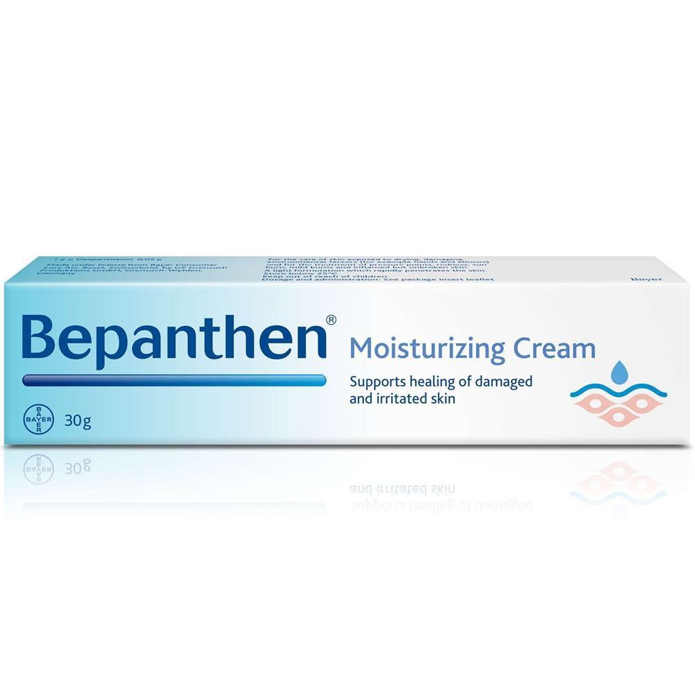 Back Image for Bepanthen Moisturizing Cream, Supports Healing of Damaged and Irritated Skin, 30g