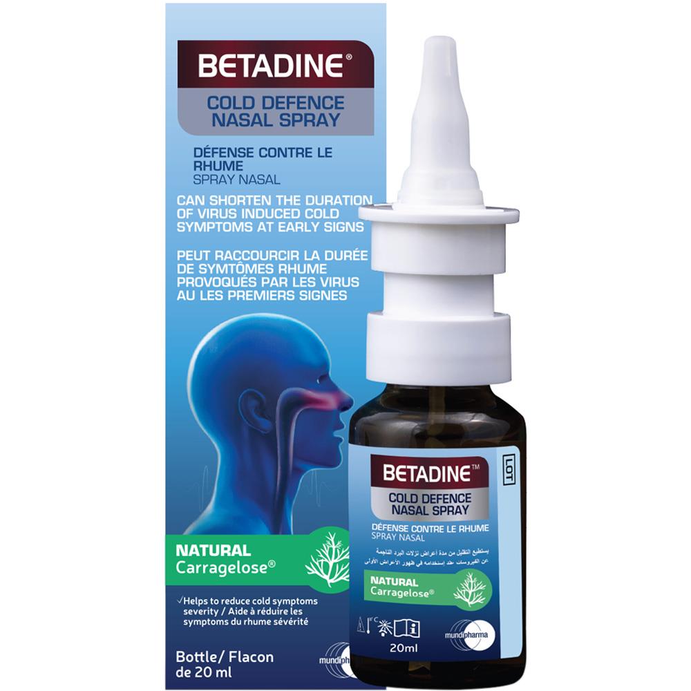 Betadine Cold Defense Nasal Spray 20ml