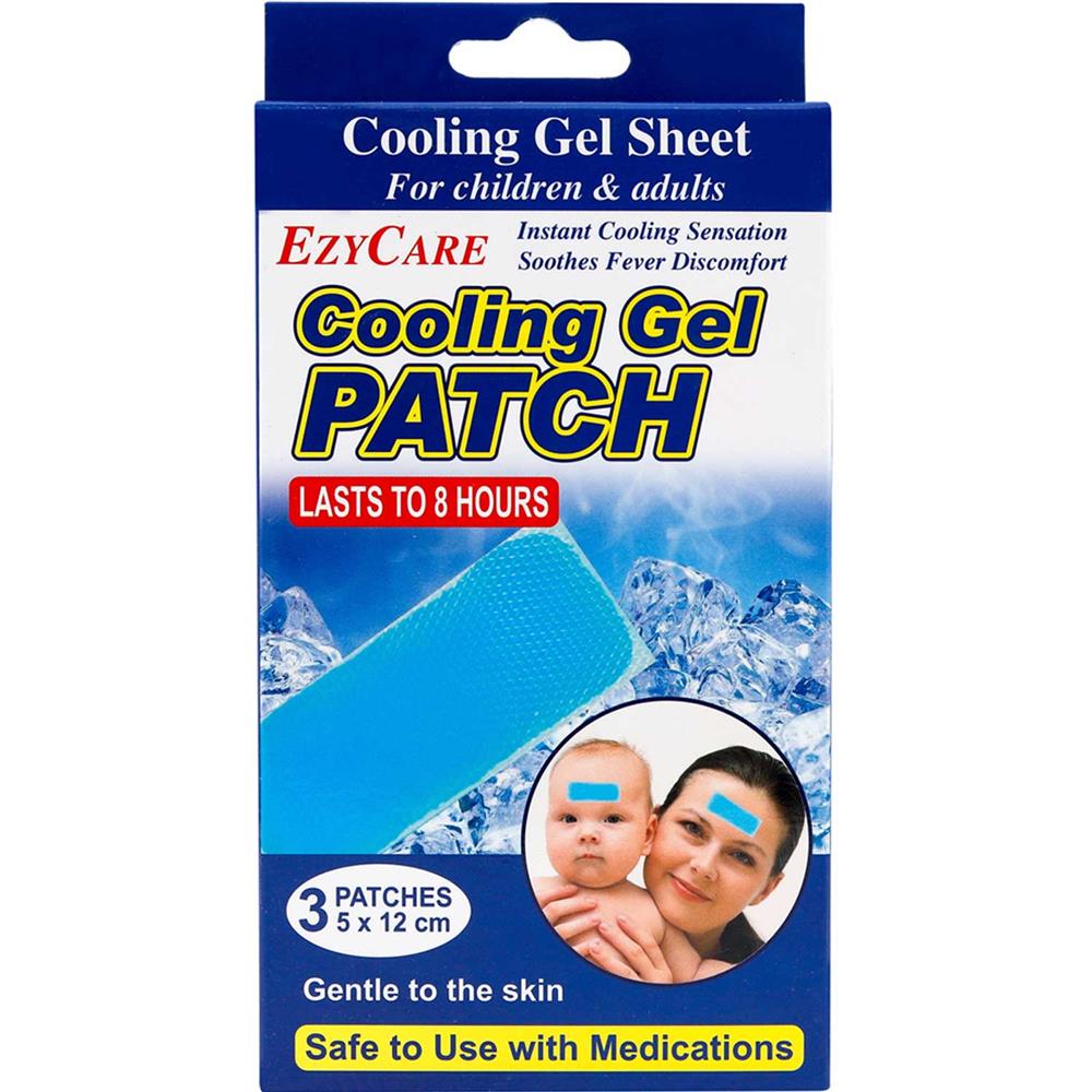 Back Image for Ezycare Cooling Gel Patch 3's