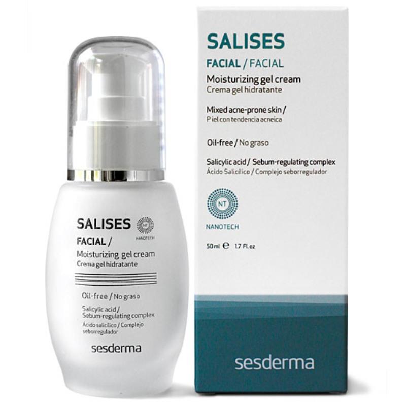 Back Image for Sesderma Salises Moisturizing Gel Cream 50ml
