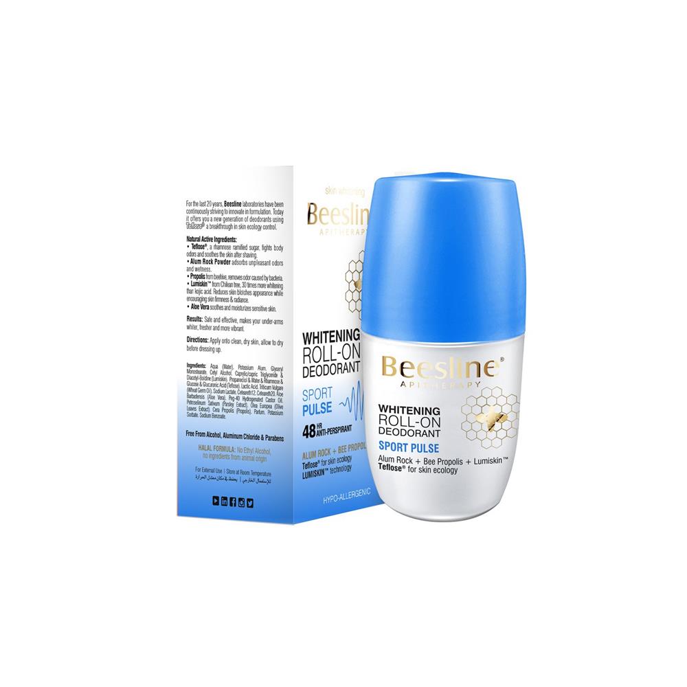 Product Image for Beesline Whitening Roll-On Deodorant Sport Pulse 50ml